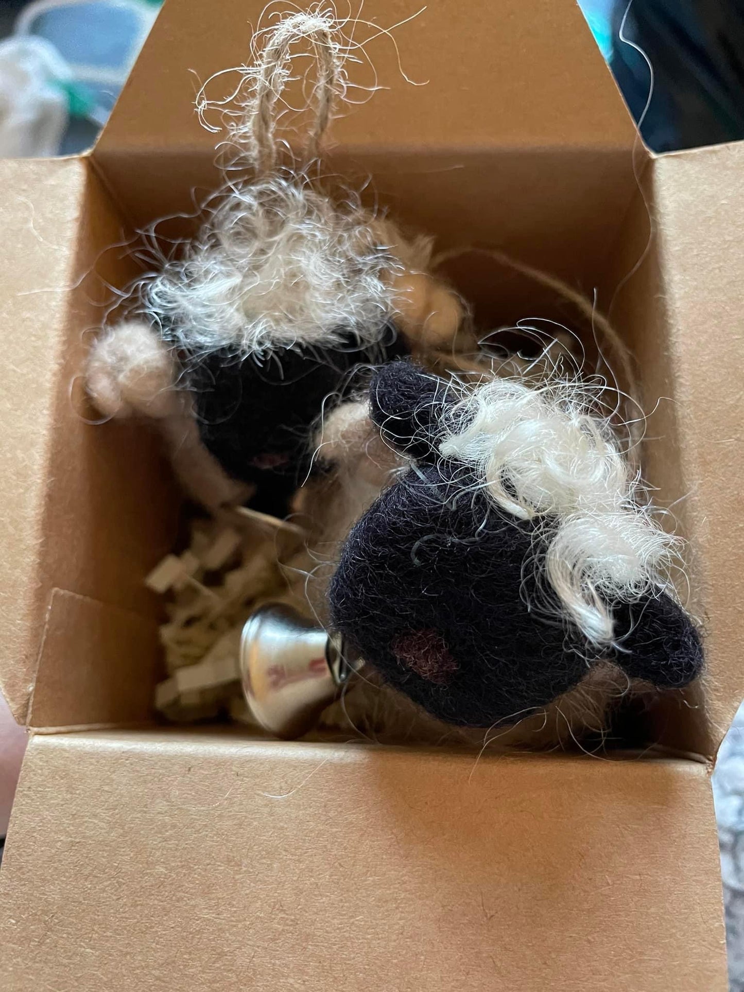Felted bobble making morning 🐏